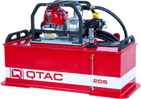 Dark Slate Gray QTAC 20S- ATV Firefighting Skid - 20 Gallon Tank - 1HP Honda Engine - 30GPM