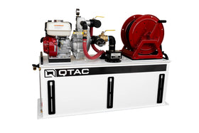 Black QTAC 70T Fire Truck Skid