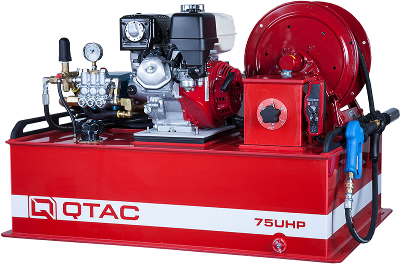 Load image into Gallery viewer, Firebrick QTAC 75UHP UTV Firefighting Skid - 75 Gallon Tank, 8HP Honda Engine, 6.7GPM 1200 PSI
