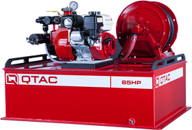 Firebrick QTAC 85HP - UTV Firefighting Skid - 85 Gallon Tank, 5.5HP Honda Engine, 75' hose length