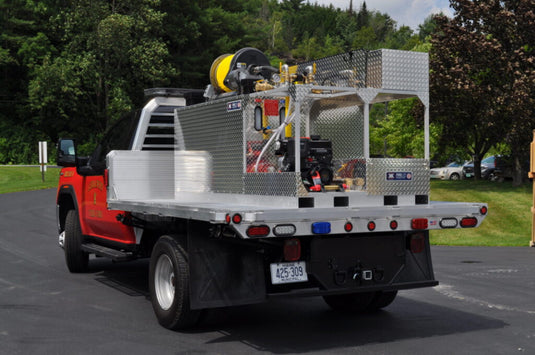 Dark Slate Gray FIRELITE® Truck Transport – 300 Gallons Capacity,  6.5HP, 9HP or 13HP, 65-120 GPM / 36-225 PSI