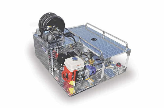 Gray FIRELITE® UTV Ultra High Pressure – 85 Gallons Capacity, 9HP Honda Pump, 6.7 GPM @ 1200 PSI