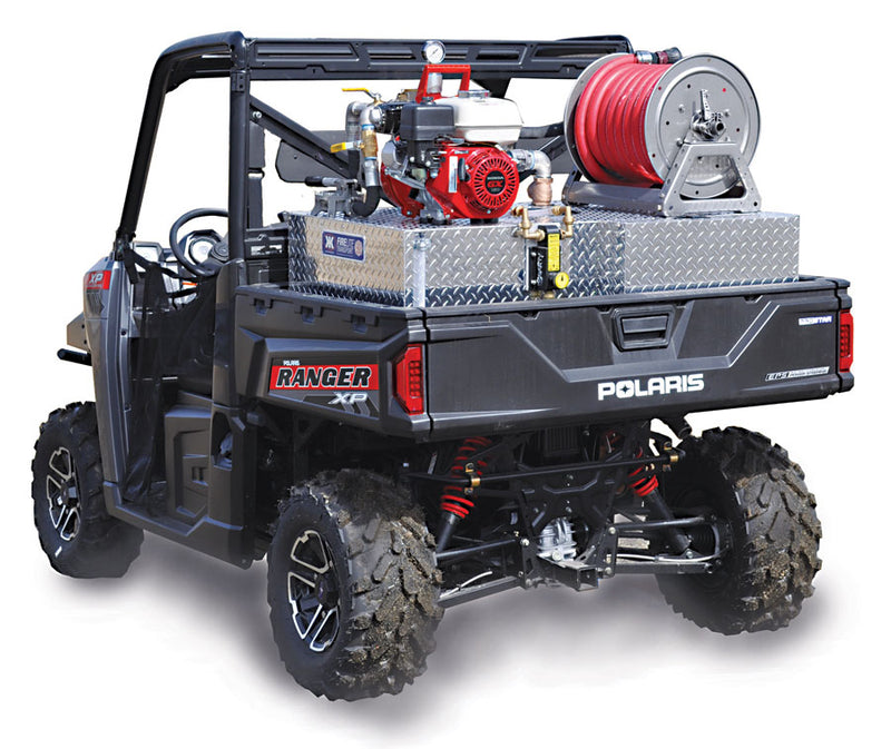 Load image into Gallery viewer, Dark Slate Gray FIRELITE® UTV Compact Wildfire Skid Unit, 55/70 Gallon Capacity, 20-65 GPM / 48-120 PSI
