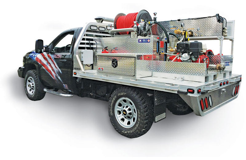 Load image into Gallery viewer, Gray FIRELITE® Truck Transport – 200 Gallon Capacity, 6.5HP, 9HP or 13HP Darley Pump, 65-120 GPM, 36-225 PSI
