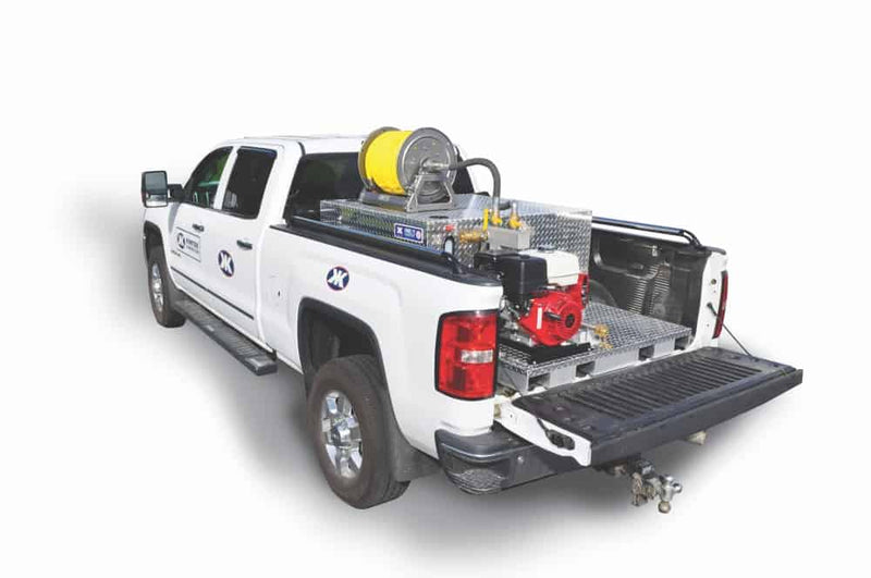 Load image into Gallery viewer, Light Gray FIRELITE® Truck Skid Unit – 160 Gallons Tank, 6.5HP, 9HP or 13HP Two Stage Pump
