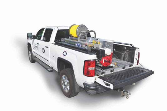 Light Gray FIRELITE® Truck Skid Unit – 200 Gallon Tank, 6.5HP, 9HP or 13 HP Darley Pump, 65-120 GPM / 36-225 PSI