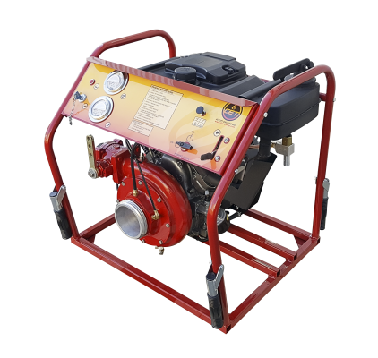 Load image into Gallery viewer, Sienna CET 23hp High Volume Fire Pump - PFP-23HPVGD-1D-CE - 550 GPM / 115 PSI Max - 1x2.5&quot; Outlet / 1x4&quot; Inlet - Available in Skid Version
