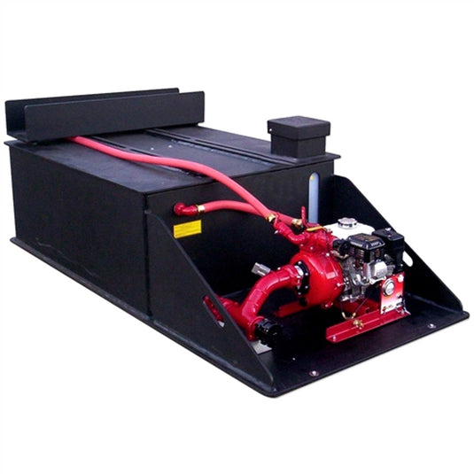 Black CET Truck Ready Pack Drop In Skid Unit, 6HP or 13HP Pump,  20 GPM - 190 GPM / 10 PSI - 125 PSI