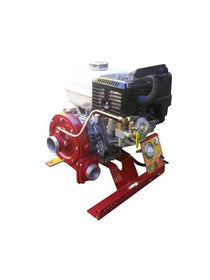 Dark Slate Gray CET 11hp High Volume Fire Pump - SM-PFP-11HPHND-EM - 290 GPM / 100 PSI - One 2 1 ⁄2” NPT-M / Outlet Flange / One 2 1 ⁄2” Suction Inlet - Available in Portable Version