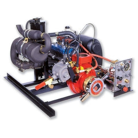 Dark Slate Gray Darley 64 HP Hercules Skid Mount Fire Pump - HE64RS - 575 GPM / 250 PSI - 4