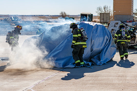 Light Gray Darley Car Fire Blanket