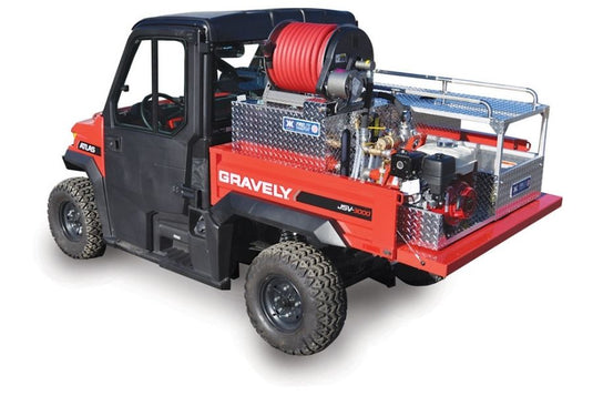 Dark Slate Gray FIRELITE® UTV Transport Supermax, 85 Gallon Capacity, 6.5HP, 9HP or 13HP Pump