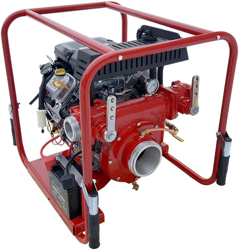 Load image into Gallery viewer, Sienna CET 18hp Fire Pump - High Pressure - PFP-18HPVGD-2D 525 GPM / 130 PSI Max - 2x2.5&quot; Outlets / 1x4&quot; Inlet
