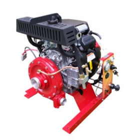 Maroon CET 20hp Honda Skid Mount Mid Range Fire Pump (Skid Frame Shown In Picture)